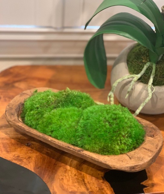 Anthracite Moss Bowl — Pretty Ivy
